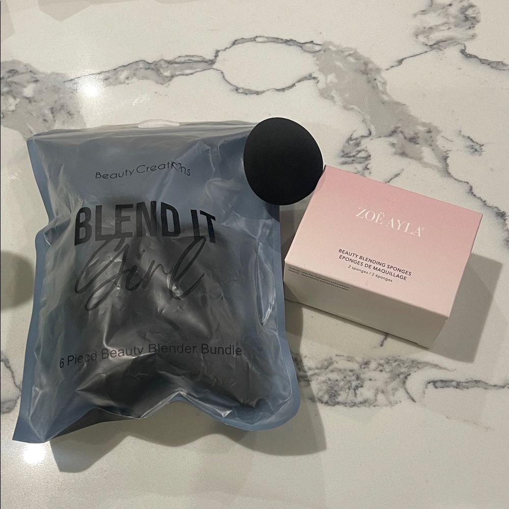 Beauty Creations Blend It Girl Sponge Set (6) Zoe Ayala (2) sponges NIB
